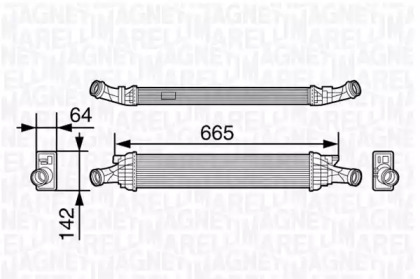 Теплообменник (MAGNETI MARELLI: 351319202260)