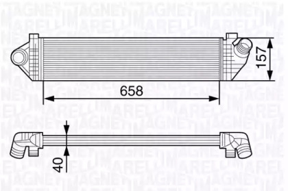 Теплообменник (MAGNETI MARELLI: 351319202280)