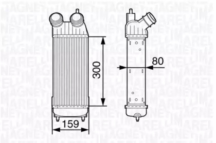 Теплообменник (MAGNETI MARELLI: 351319202310)