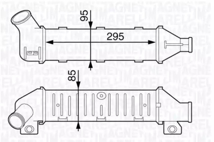 Теплообменник (MAGNETI MARELLI: 351319202360)