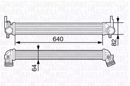 Теплообменник (MAGNETI MARELLI: 351319202410)