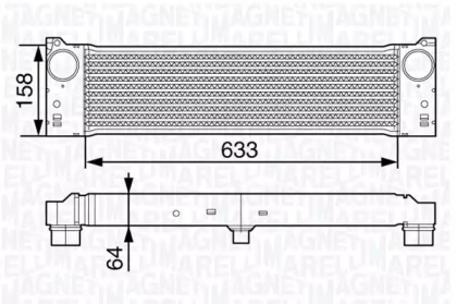 Теплообменник (MAGNETI MARELLI: 351319202420)