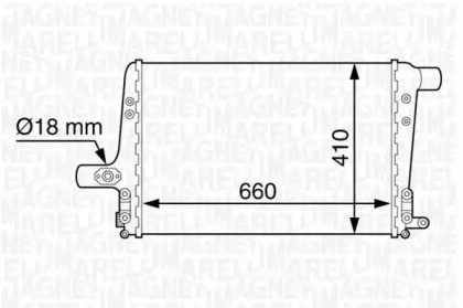 Теплообменник (MAGNETI MARELLI: 351319202430)