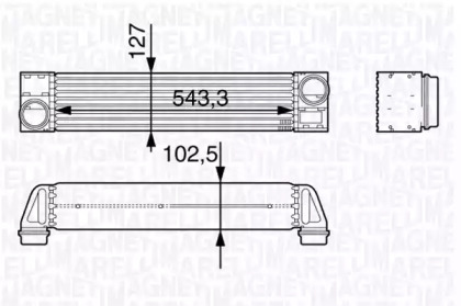 Теплообменник (MAGNETI MARELLI: 351319202650)