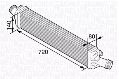 Теплообменник (MAGNETI MARELLI: 351319202690)