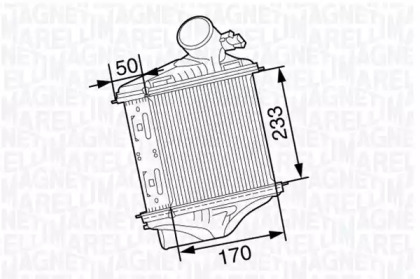 Теплообменник (MAGNETI MARELLI: 351319202710)