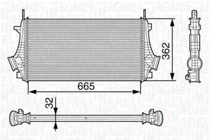 Теплообменник (MAGNETI MARELLI: 351319202730)