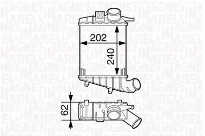 Теплообменник (MAGNETI MARELLI: 351319202750)