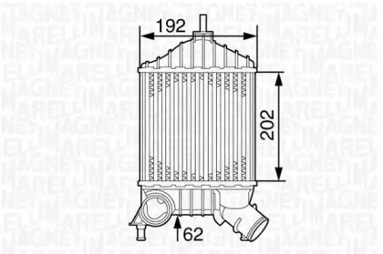 Теплообменник (MAGNETI MARELLI: 351319202760)