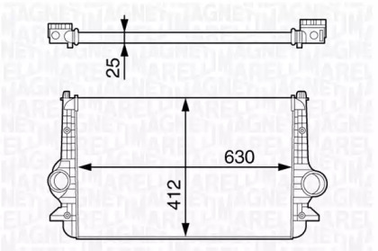 Теплообменник (MAGNETI MARELLI: 351319202780)