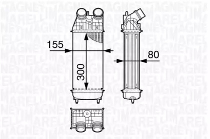 Теплообменник (MAGNETI MARELLI: 351319202860)