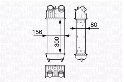 Теплообменник (MAGNETI MARELLI: 351319203000)