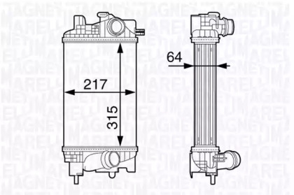 Теплообменник (MAGNETI MARELLI: 351319203010)