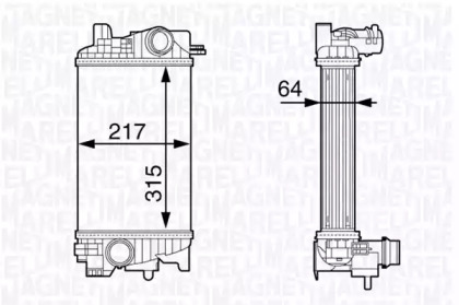 Теплообменник (MAGNETI MARELLI: 351319203030)