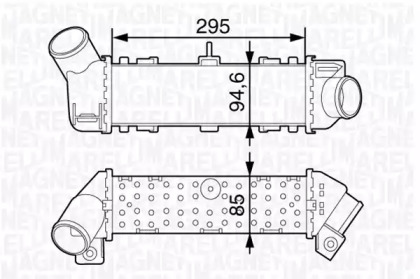 Теплообменник (MAGNETI MARELLI: 351319203260)