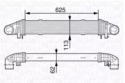 Теплообменник (MAGNETI MARELLI: 351319203370)