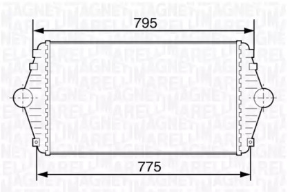 Теплообменник (MAGNETI MARELLI: 351319203430)