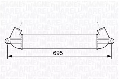 Теплообменник (MAGNETI MARELLI: 351319203440)