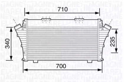 Теплообменник (MAGNETI MARELLI: 351319203460)