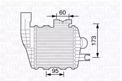 Теплообменник (MAGNETI MARELLI: 351319203470)