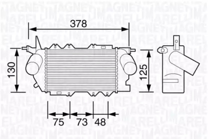 Теплообменник (MAGNETI MARELLI: 351319203490)