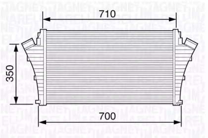 Теплообменник (MAGNETI MARELLI: 351319203510)