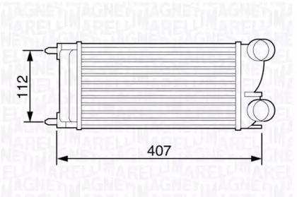 Теплообменник (MAGNETI MARELLI: 351319203520)