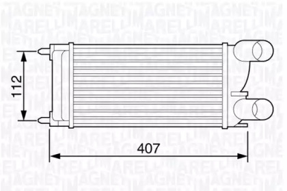 Теплообменник (MAGNETI MARELLI: 351319203550)