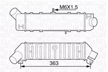 Теплообменник (MAGNETI MARELLI: 351319203600)