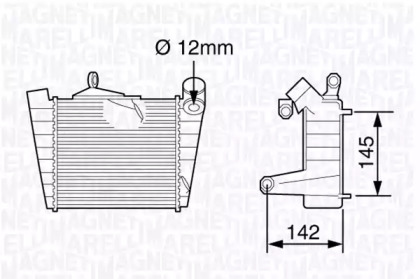 Теплообменник (MAGNETI MARELLI: 351319203620)