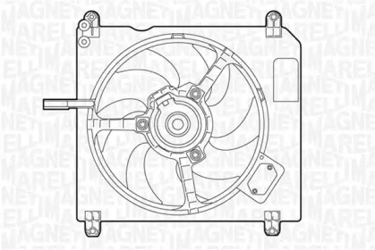 Вентилятор (MAGNETI MARELLI: 069422005010)