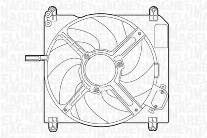 Вентилятор (MAGNETI MARELLI: 069422010010)