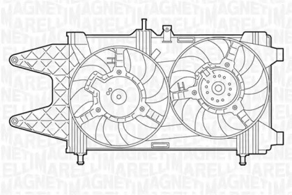 Вентилятор (MAGNETI MARELLI: 069422013010)