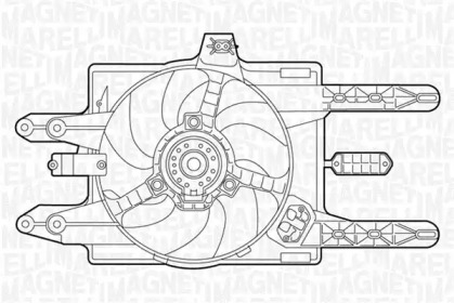 Вентилятор (MAGNETI MARELLI: 069422018010)