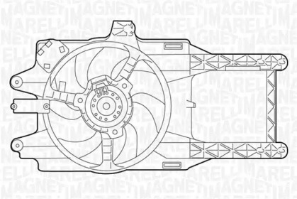 Вентилятор (MAGNETI MARELLI: 069422027010)