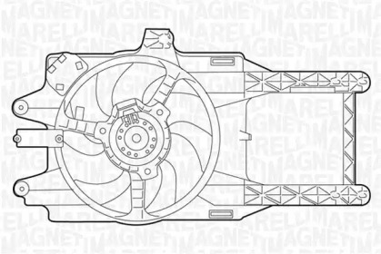 Вентилятор (MAGNETI MARELLI: 069422028010)