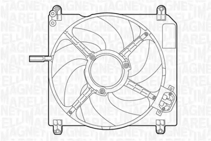 Вентилятор (MAGNETI MARELLI: 069422029010)