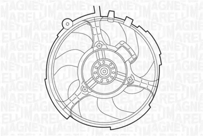 Вентилятор (MAGNETI MARELLI: 069422030010)