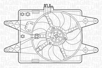 Вентилятор (MAGNETI MARELLI: 069422040010)