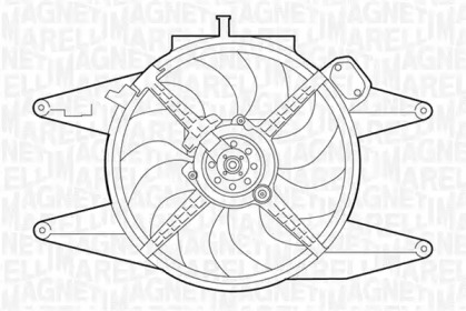 Вентилятор (MAGNETI MARELLI: 069422041010)