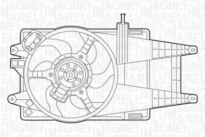 Вентилятор (MAGNETI MARELLI: 069422045010)