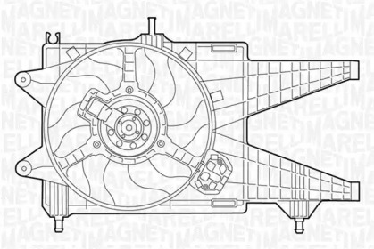 Вентилятор (MAGNETI MARELLI: 069422047010)