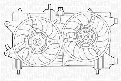 Вентилятор (MAGNETI MARELLI: 069422048010)