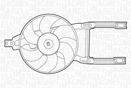 Вентилятор (MAGNETI MARELLI: 069422205010)