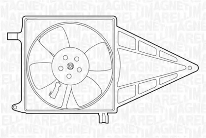 Вентилятор (MAGNETI MARELLI: 069422211010)