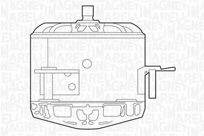 Вентилятор (MAGNETI MARELLI: 069422213010)