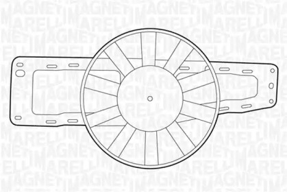 Вентилятор (MAGNETI MARELLI: 069422217010)