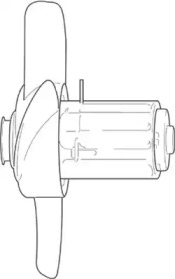 Вентилятор (MAGNETI MARELLI: 069422224010)