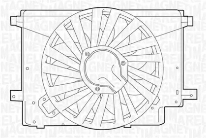 Вентилятор (MAGNETI MARELLI: 069422242010)