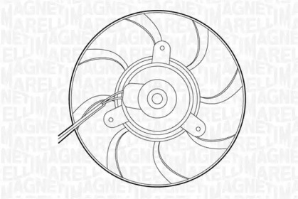 Вентилятор (MAGNETI MARELLI: 069422262010)